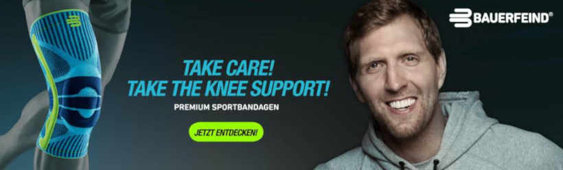 Bauerfeind Sports Knee Support Kniebandage