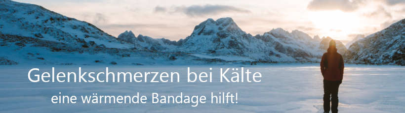 Gelenkschmerzen bei Kälte im Winter