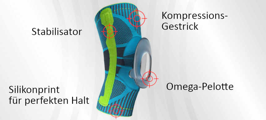 Details Sports Knee Support Kniebandage