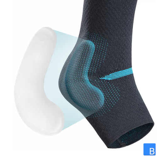 Mobilis MalleoActive Pad Sprunggelenkbandage mit elastischen Pelotten