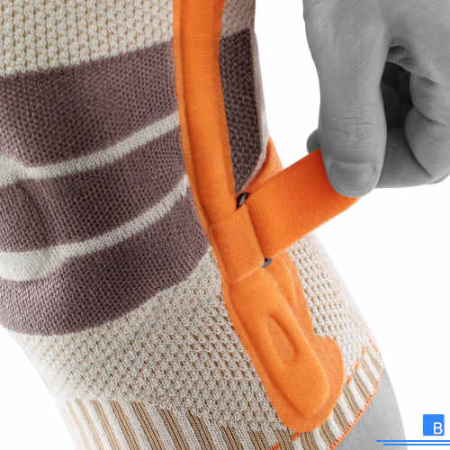 Individuelles Anziehen des Downhill Relief Systems