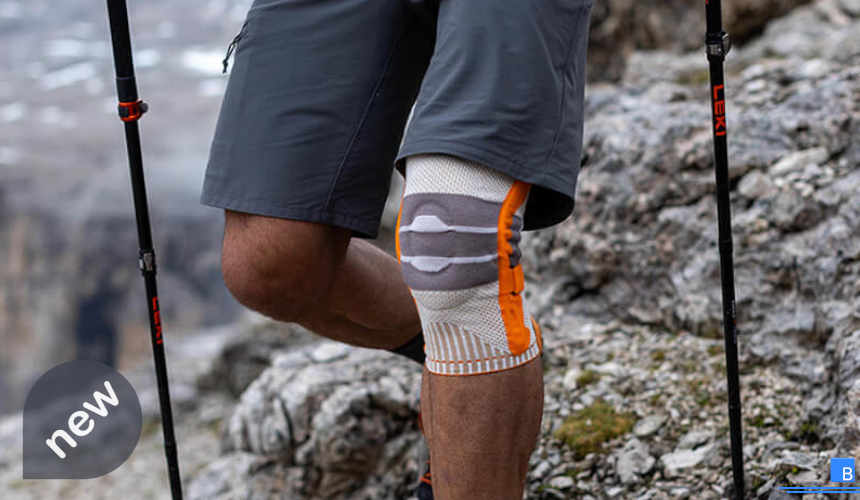 Bauerfeind Outdoor Knee Support mit Merino
