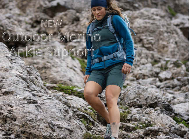 Die neue Ankle Support Merino im Einsatz