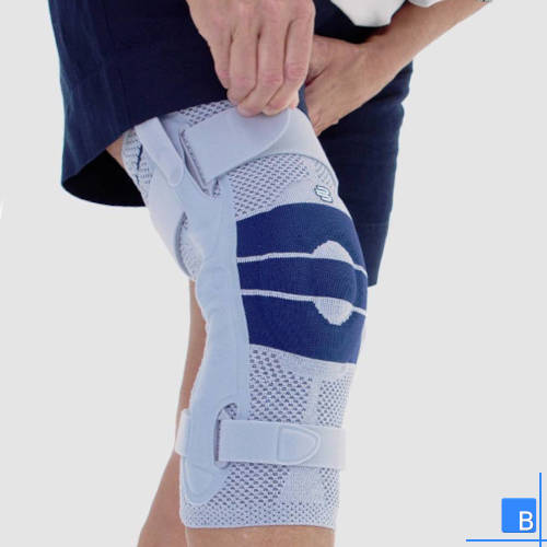 Anlegen der GenuTrain S und Fixierung der seitlichen Schienen