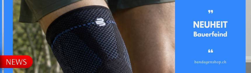 GenuTrain Kniebandage neu in schwarz