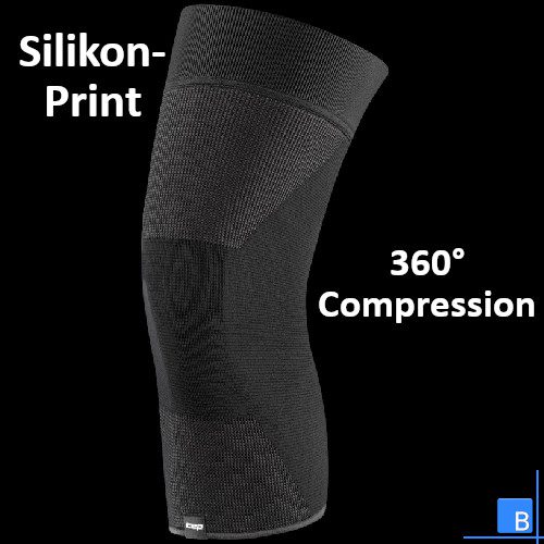 CEP® Mid Support Knee Sleeve 2.0 mit zirkulärer Kompression