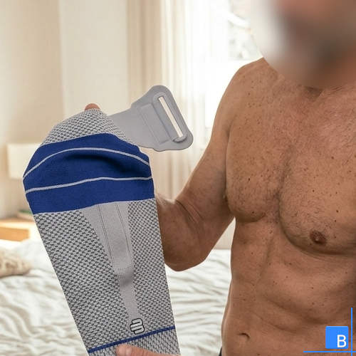 Ansicht OmoTrain Schulterbandage