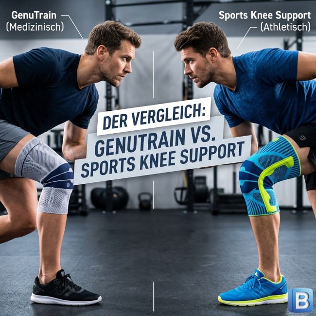GenuTrain vs. Sports Knee Support