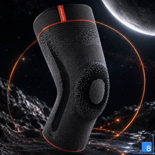 Genu-HiT Supreme Kniebandage im Space Look